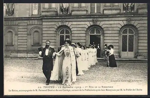 AK Troyes, Fete de la Bonneterie, 12 Septembre 1909