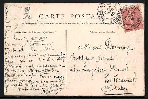 AK Sens, Concours de Pêche a la Ligne du 17 Septembre, Réunion des Pêchers devant l`Hôtel de Ville