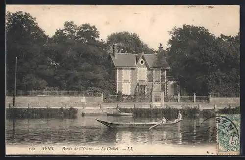 AK Sens, Bords de l`Yonne, le châlet