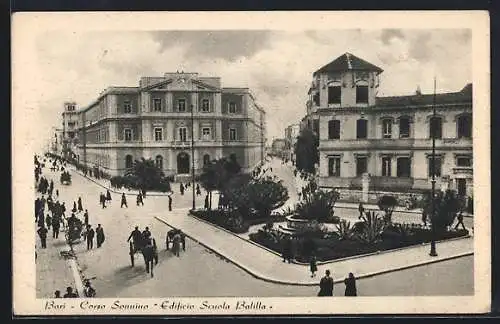 AK Bari, Corso Sonnino, Edificio Scuola Balilla