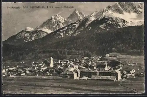 AK San Candido, Panorama verso le Dolomiti