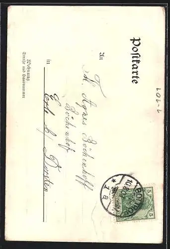 AK Porträtbild von Papst Pius X. mit Schlüssel, Krone