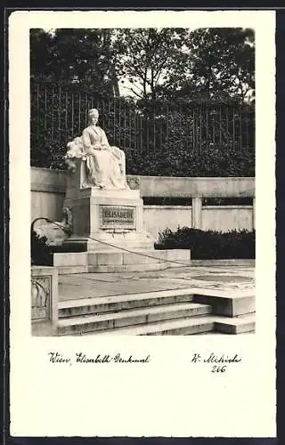 AK Wien, Elisabeth-Denkmal