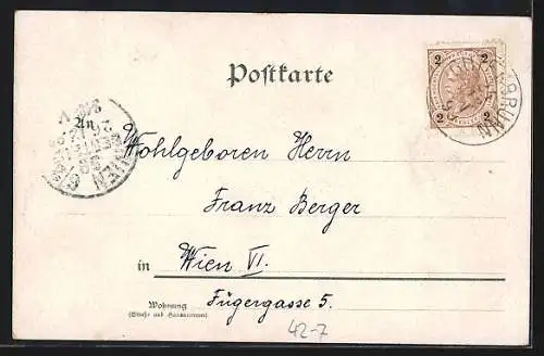 AK Waidmanns Heil, Jäger schiesst Vögel, Hasen, Rehbock