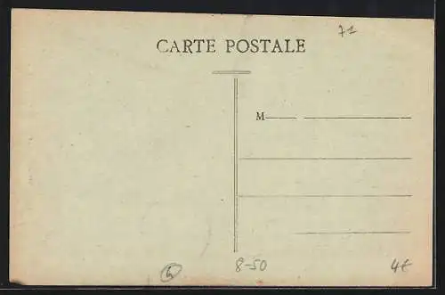 AK Le Creusot, Usines Schneider, Atelier de Chaudronnerie, Halle mit einem Fabrikarbeiter