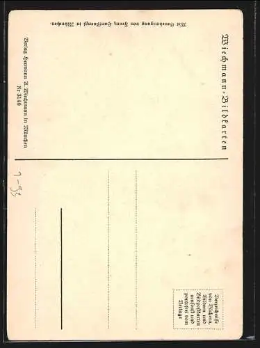 AK Portrait von Martin Luther mit Bibel