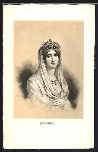 AK Joséphine, Gemahlin von Napoleon