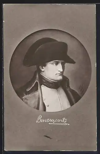 AK Napoleon Bonapartie in Uniform