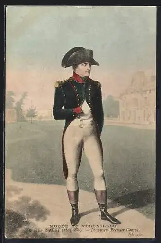 Künstler-AK Versailles, Musée de Versailles, Napoleon Bonaparte Premier Consul