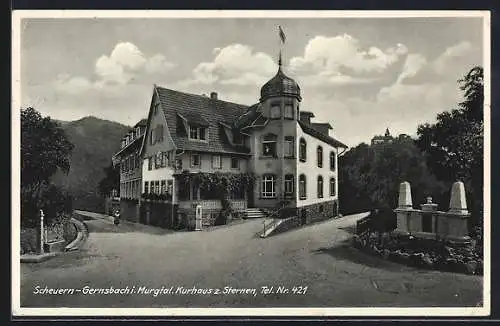 AK Scheuern-Gernsbach i. Murgtal, Kurhotel zum Sternen