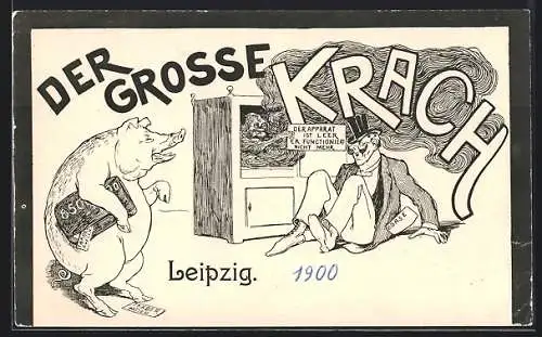 AK Leipzig, Der Grosse Krach, Börsenkrach