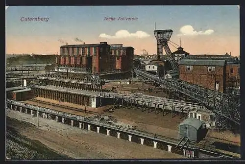 AK Essen-Caternberg, Kohle-Zeche Zollverein