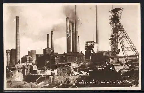 AK Essen, Zeche Viktoria Mathias u. R.W.E.