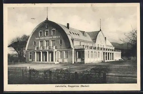 AK Gaggenau /Baden, Jahnhalle, Turnerbund Gaggenau 1882 E. V.