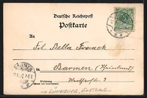 AK Lüneburg, Rothe Schleuse, Gasthaus Forsthaus