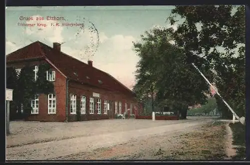 AK Etzhorn, Gasthaus Etzhorner Krug v. F. R. Stührenberg