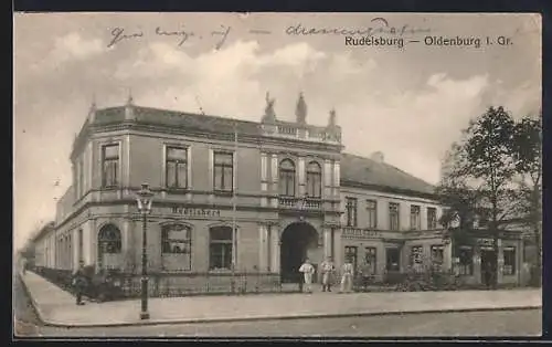 AK Oldenburg i. Gr., Restaurant Rudelsburg von Eilert Wülbers