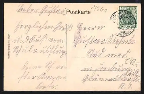 AK Staufenberg / Murgtal, Gasthaus zum Stern, Bes. Ferdinand Ulrich, Totalansicht