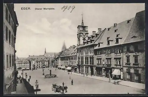 AK Eger, Oberer Marktplatz