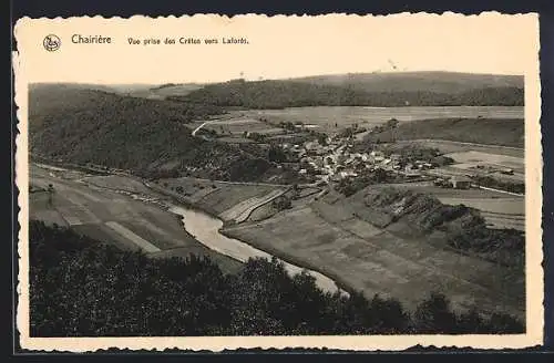 AK Chairière, Vue prise des Cretes vers Laforet