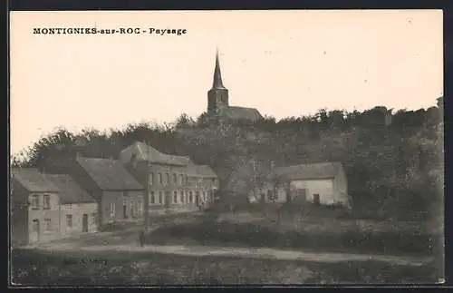 AK Montignies-sur-Roc, Paysage