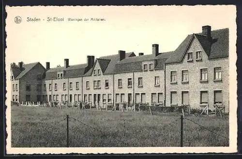 AK Staden, St-Elooi, Woningen der Militairen