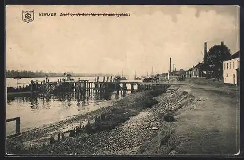 AK Hemixem, Zicht op de Schelde en de aanlegplaats