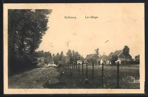 AK Bolinne, Le village