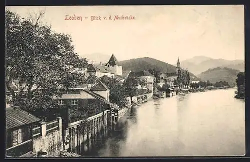 AK Leoben, Blick von der Murbrücke