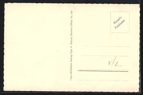 AK Hirschegg, Ansicht mit Widderstein