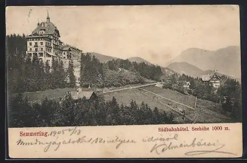 AK Semmering, Südbahnhotel