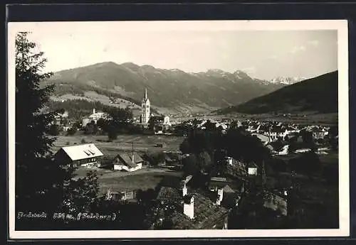 AK Radstadt, Teilansicht mit Kirche