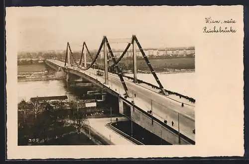 AK Wien, Neue Reichsbrücke