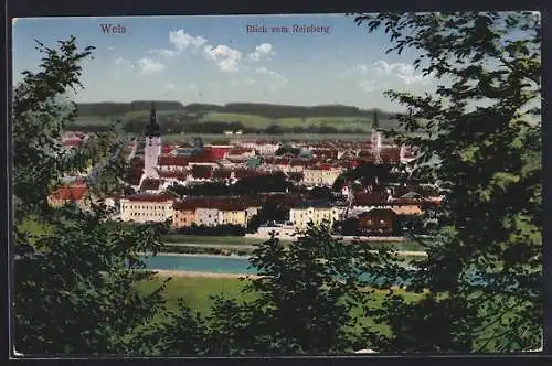 AK Wels, Blick vom Rheinberg