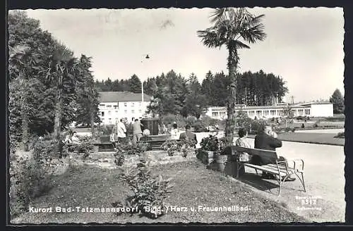 AK Bad-Tatzmannsdorf /Bgld., Herz- und Frauenheilbad