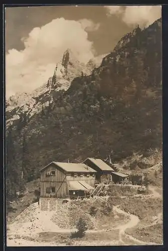 AK Höllentalhütte, Berghütte mit Umgebung