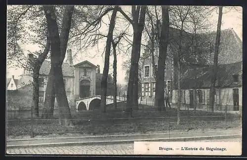 AK Bruges, L`Entrée du Béguinage