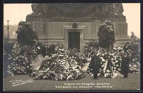 AK Bruxelles, Colonne du Congrès, Tombeau du Soldat inconnu