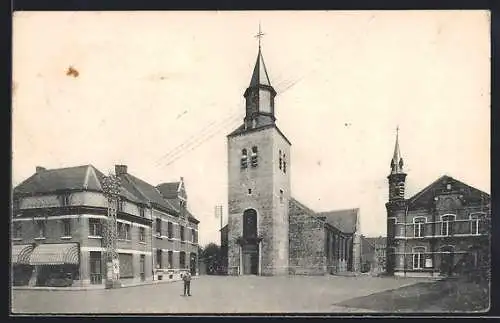 AK Buggenhout, Kerk, Post en Gemeentehuis