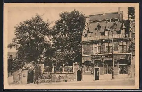 AK Bruxelles, Restaurant Ravenstein, 1, Rue Ravenstein, Facade principale