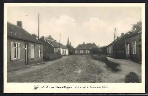 AK Kwaadmechelen, Vieille Rue, Strassenpartie