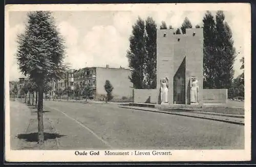 AK Oude-God, Monument Lieven Gevaert