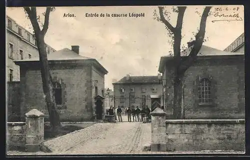 AK Arlon, Entrée de la caserne Léopold