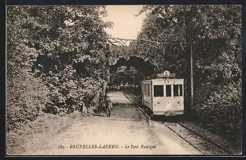 AK Bruxelles-Laeken, Le Pont Rustique