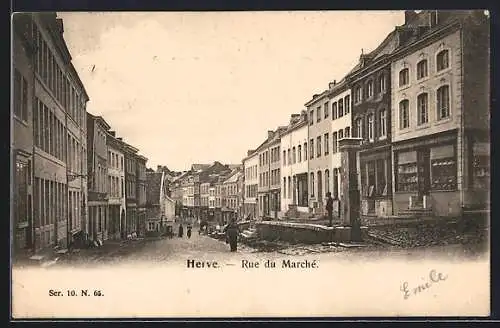 AK Herve, Rue du Marché