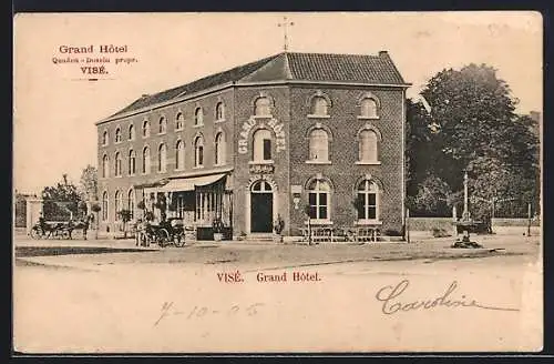 AK Visé, Grand Hotel, Quaden-Dossin propr.