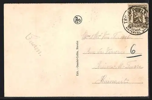 AK Stavelot, Le vieux pont sur l`Amblève