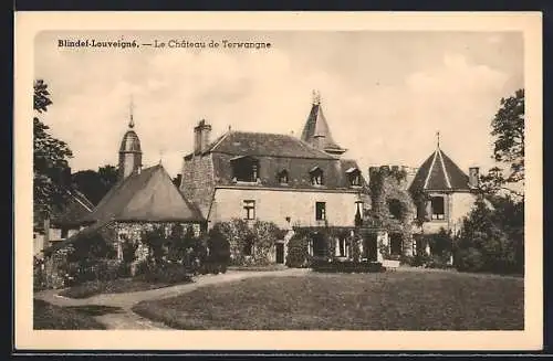 AK Blindef-Louveigné, Le Chateau de Terwangne