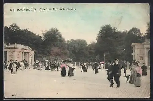 AK Bruxelles, Entrée du Bois de la Cambre