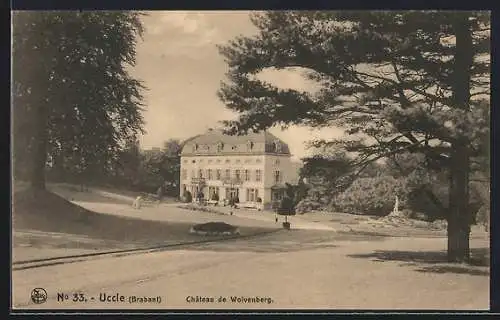 AK Uccle /Brabant, Chateau de Wolvenberg